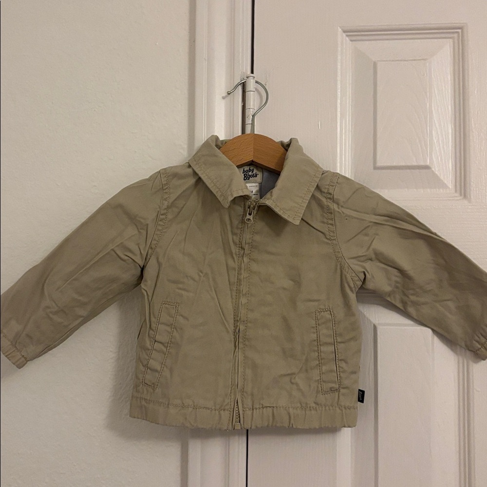 Oshkosh Beige Zip-Up Jacket